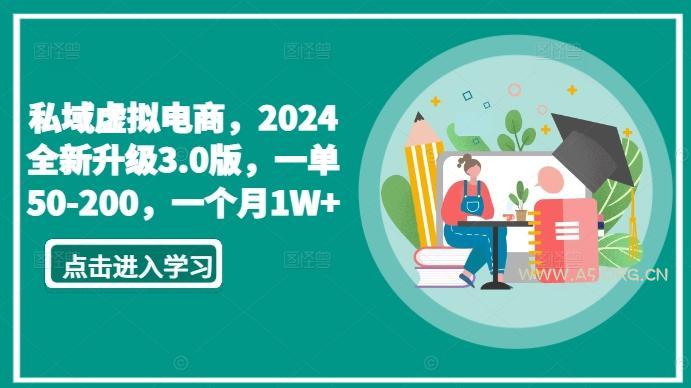 私域虚拟电商，2024全新升级3.0版，一单50-200，一个月1W+【揭秘】-小红泡